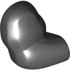 LEGO® los onderdeel Lijf Accessoire in kleur Zwart 10124