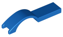 LEGO® los onderdeel Spatbord in kleur Blauw 50947