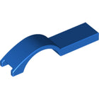 LEGO® los onderdeel Spatbord in kleur Blauw 50947