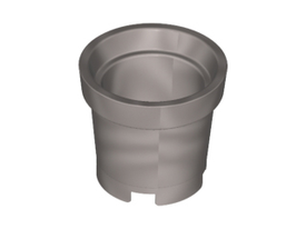 LEGO® los onderdeel Container in kleur Zilver 18742