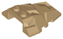 LEGO® los onderdeel Wig in kleur Donker Geelbruin 64867