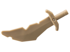 LEGO® los onderdeel Wapen in kleur Donker Geelbruin 60752