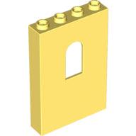 Plaatje in Gallery viewer laden, LEGO® los onderdeel Paneel in kleur Helder Lichtgeel 60808