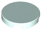 LEGO® los onderdeel Tegel Rond in kleur Licht Aqua 14769