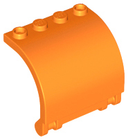 LEGO® los onderdeel Paneel in kleur Oranje 18910