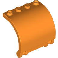 Plaatje in Gallery viewer laden, LEGO® los onderdeel Paneel in kleur Oranje 18910