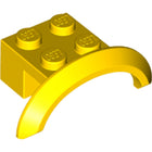 LEGO® los onderdeel Spatbord in kleur Geel 98282