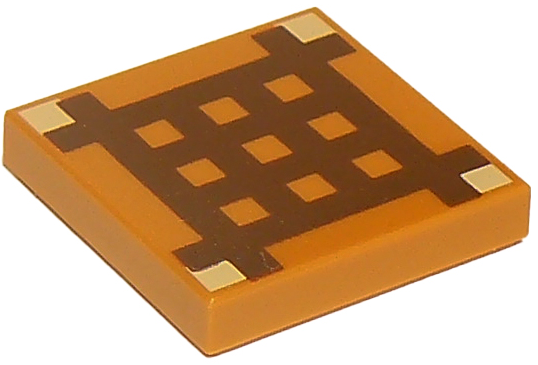 LEGO® los onderdeel Tegel met Motief Medium Noga 3068pb0893