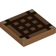 Plaatje in Gallery viewer laden, LEGO® los onderdeel Tegel met Motief Medium Noga 3068pb0893