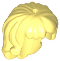 LEGO® los onderdeel Haar in kleur Helder Lichtgeel 18842