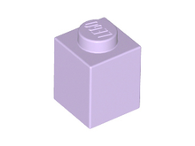 Plaatje in Gallery viewer laden, LEGO® los onderdeel Steen in kleur Lavendel 3005