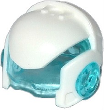 Plaatje in Gallery viewer laden, LEGO® los onderdeel Hoofddeksels in kleur Wit 19023c01