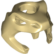 LEGO® los onderdeel Hoofddeksels in kleur Geelbruin 18962