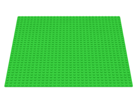 LEGO® los onderdeel Grondplaat in kleur Fel Groen 3811