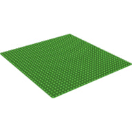 Plaatje in Gallery viewer laden, LEGO® los onderdeel Grondplaat in kleur Fel Groen 3811