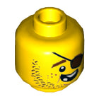 LEGO® los onderdeel Hoofd in kleur Geel 3626pb1331