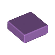 Plaatje in Gallery viewer laden, LEGO® los onderdeel Tegel Algemeen Medium Lavendel 3070