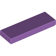 Plaatje in Gallery viewer laden, LEGO® los onderdeel Tegel Algemeen Medium Lavendel 63864