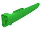 LEGO® los onderdeel Technisch Paneel Fel Groen 64393