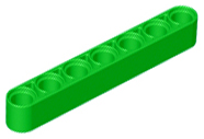 Plaatje in Gallery viewer laden, LEGO® los onderdeel Technische Hefbalk Fel Groen 32524