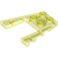 Plaatje in Gallery viewer laden, LEGO® los onderdeel Wig Plaat Doorzichtig Neon Groen 43719