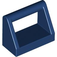 LEGO® los onderdeel Tegel Aangepast Donkerblauw 2432