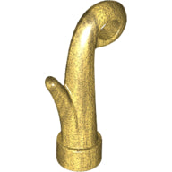 LEGO® los onderdeel Plant & Struik in kleur Parel Goud 15279