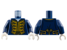 LEGO® los onderdeel Lijf met Motief Donkerblauw 973pb1930c01