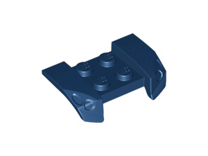 LEGO® los onderdeel Spatbord in kleur Donkerblauw 44674