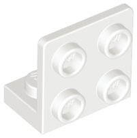 LEGO® los onderdeel Beugel in kleur Wit 99207