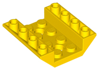 LEGO® los onderdeel Dakpan Omgekeerd in kleur Geel 72454