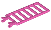 LEGO® los onderdeel Staaf in kleur Donker Roze 6020