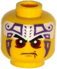 Plaatje in Gallery viewer laden, LEGO® los onderdeel Hoofd in kleur Geel 3626cpb1289