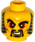 LEGO® los onderdeel Hoofd in kleur Geel 3626cpb1324