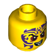 Plaatje in Gallery viewer laden, LEGO® los onderdeel Hoofd in kleur Geel 3626cpb1294