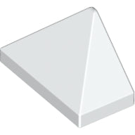 Plaatje in Gallery viewer laden, LEGO® los onderdeel Dakpan Algemeen in kleur Wit 15571