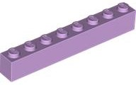 LEGO® los onderdeel Steen in kleur Lavendel 3008