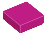 LEGO® los onderdeel Tegel Algemeen in kleur Magenta 3070
