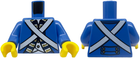 LEGO® los onderdeel Lijf met Motief Blauw 973pb1926c01