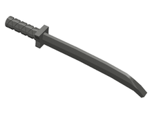 Plaatje in Gallery viewer laden, LEGO® los onderdeel Wapen in kleur Parel Donkergrijs 30173b