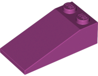 LEGO® los onderdeel Dakpan Algemeen in kleur Magenta 30363