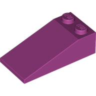 LEGO® los onderdeel Dakpan Algemeen in kleur Magenta 30363