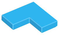 Plaatje in Gallery viewer laden, LEGO® los onderdeel Tegel Algemeen Donker Azuurblauw 14719