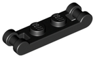 LEGO® los onderdeel Plaat Aangepast in kleur Zwart 18649