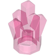 Plaatje in Gallery viewer laden, LEGO® los onderdeel Rots in kleur Doorzichtig Donkerroze 52