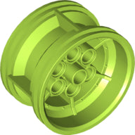 LEGO® los onderdeel Wiel in kleur Limoen 56908