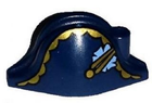 LEGO® los onderdeel Hoofddeksels Donkerblauw 2528pb09