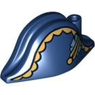 LEGO® los onderdeel Hoofddeksels Donkerblauw 2528pb09