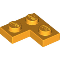 LEGO® los onderdeel Plaat Algemeen Helder Licht Oranje 2420