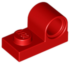 LEGO® los onderdeel Plaat Aangepast in kleur Rood 11458